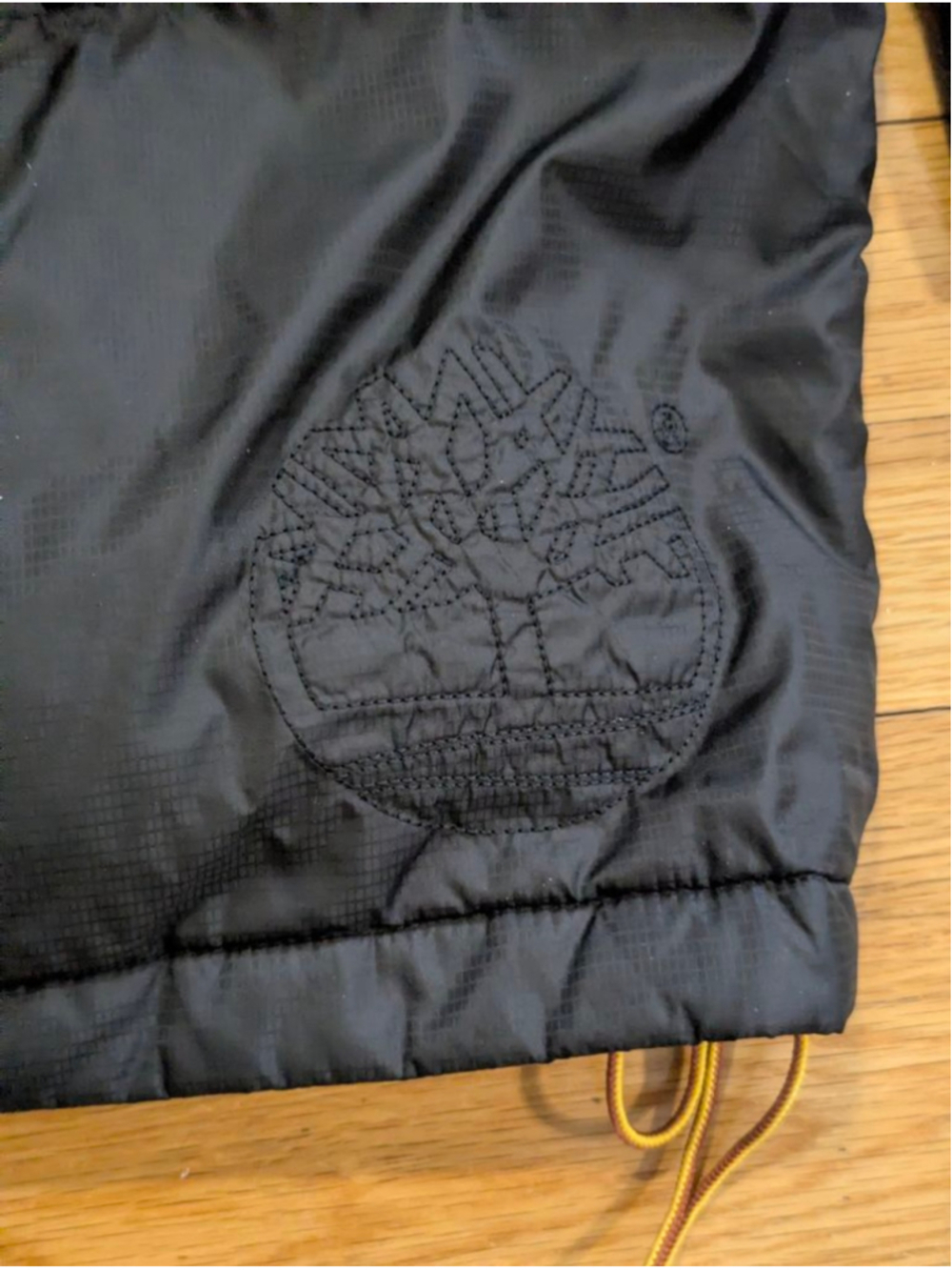 Timberland Black Puffer Jacket Large - Picture 13 of 15